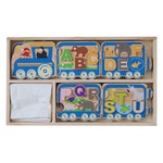 begin again toys animal parade alphabet train