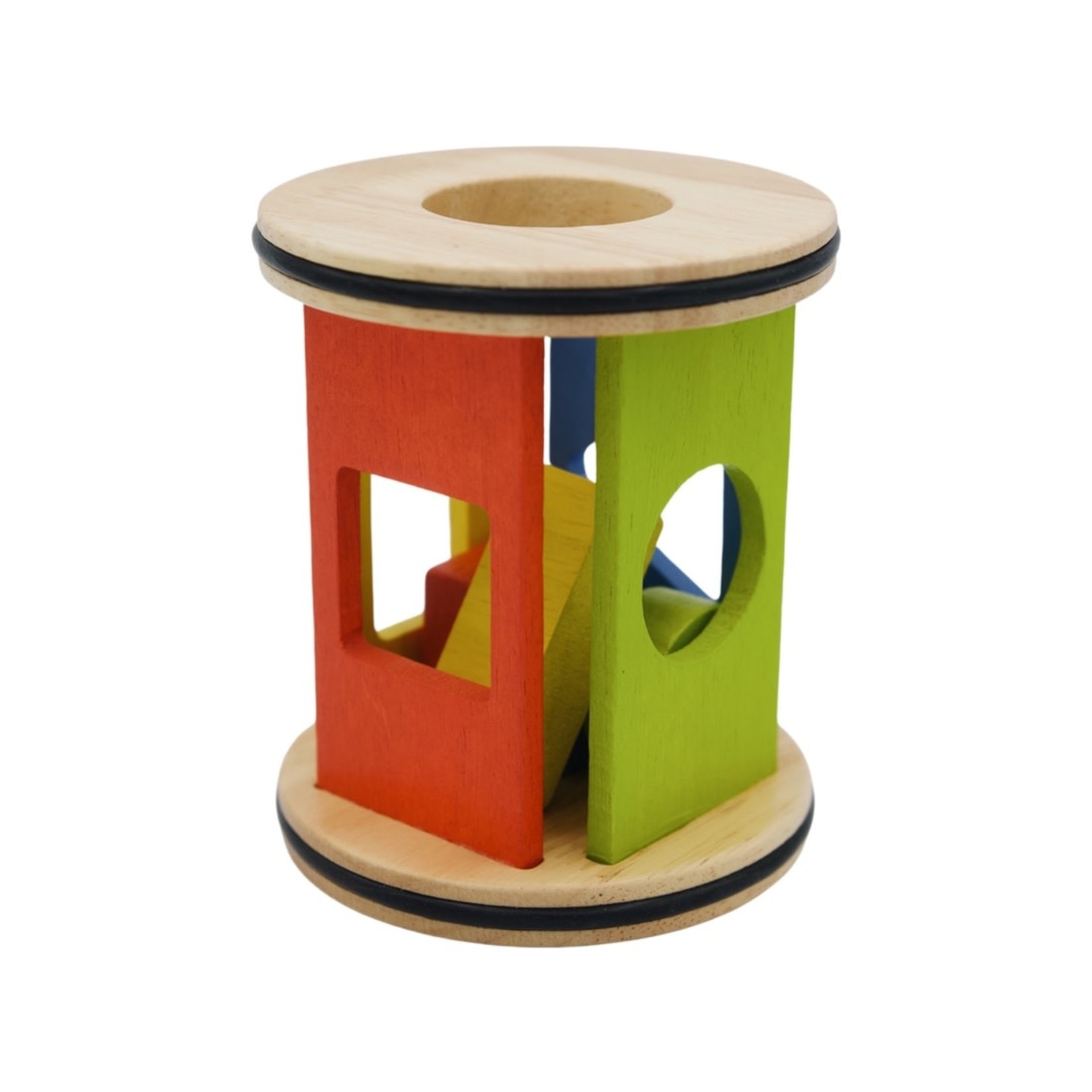 begin again toys rolling shape sorter