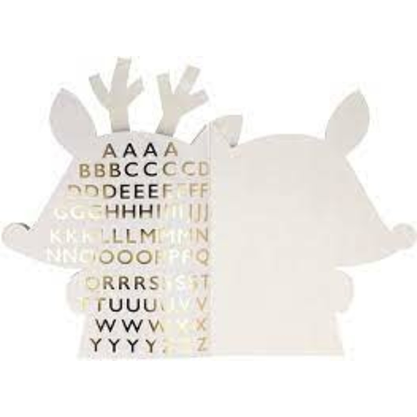 meri meri reindeer sticker and sketch book