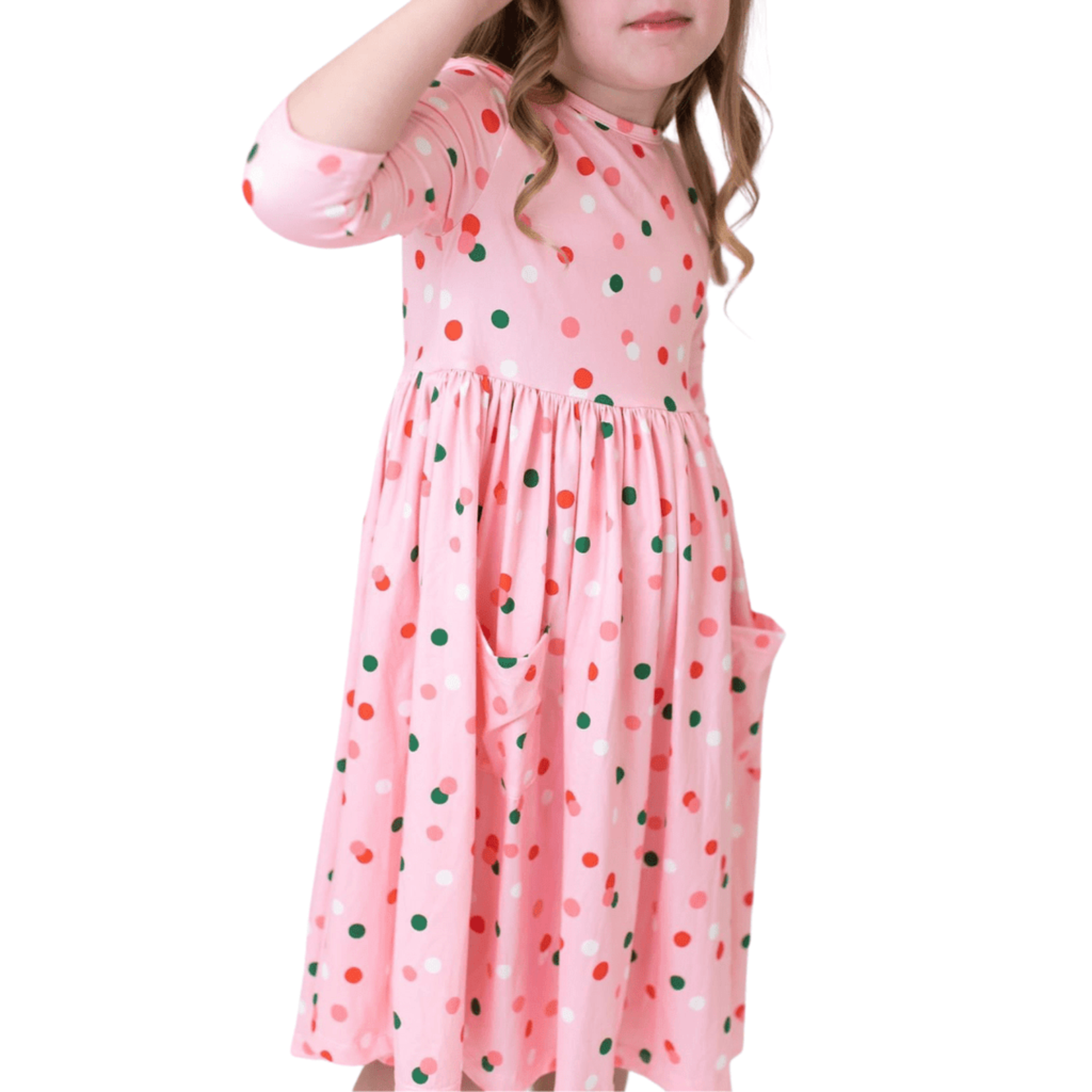 mila & rose dots of color dress