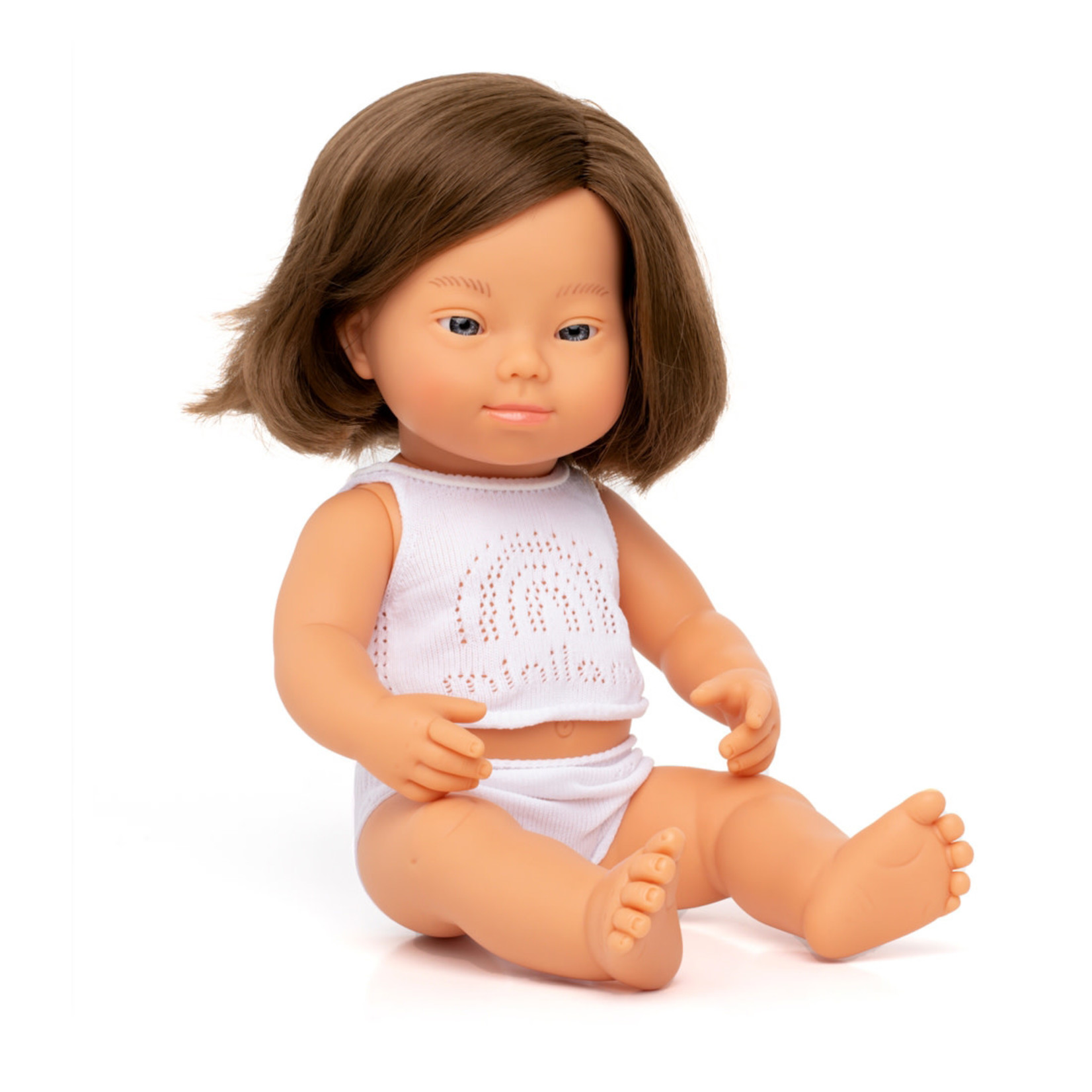 miniland 15" down syndrome baby girl