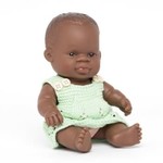 miniland 8" african baby girl