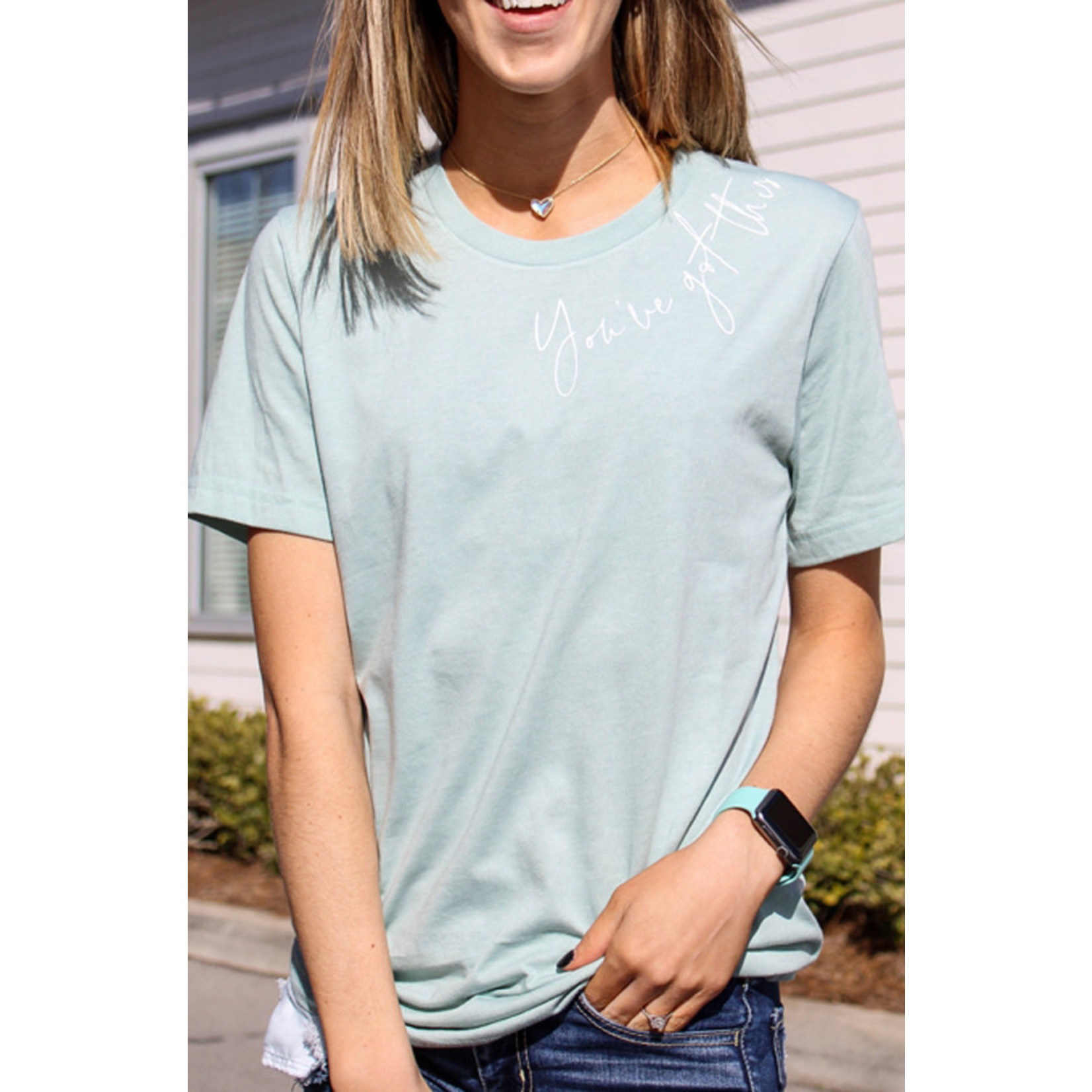 glittering south be kind relaxed tee