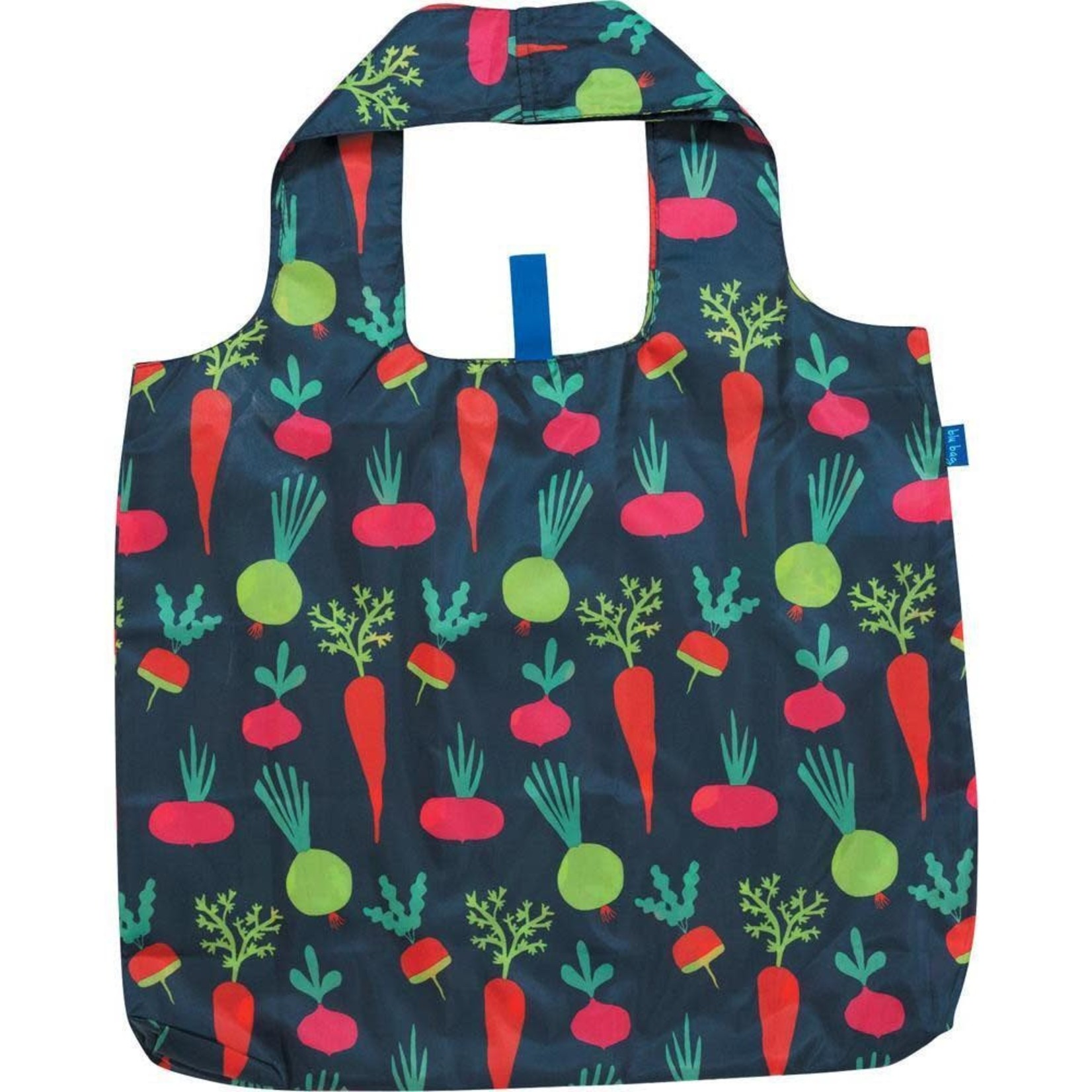 rock flower paper veggie reusable bag