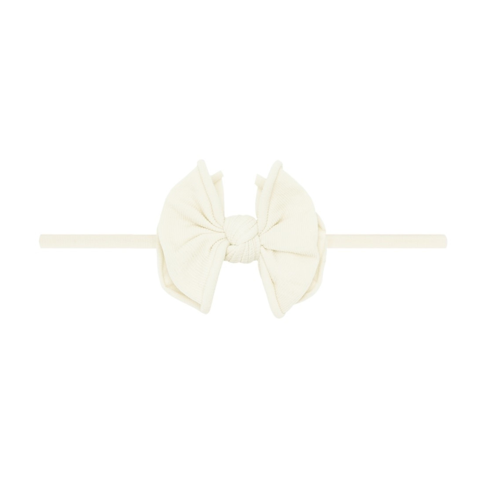 baby bling ivory skinny headband