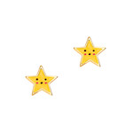 girl nation shining star earrings
