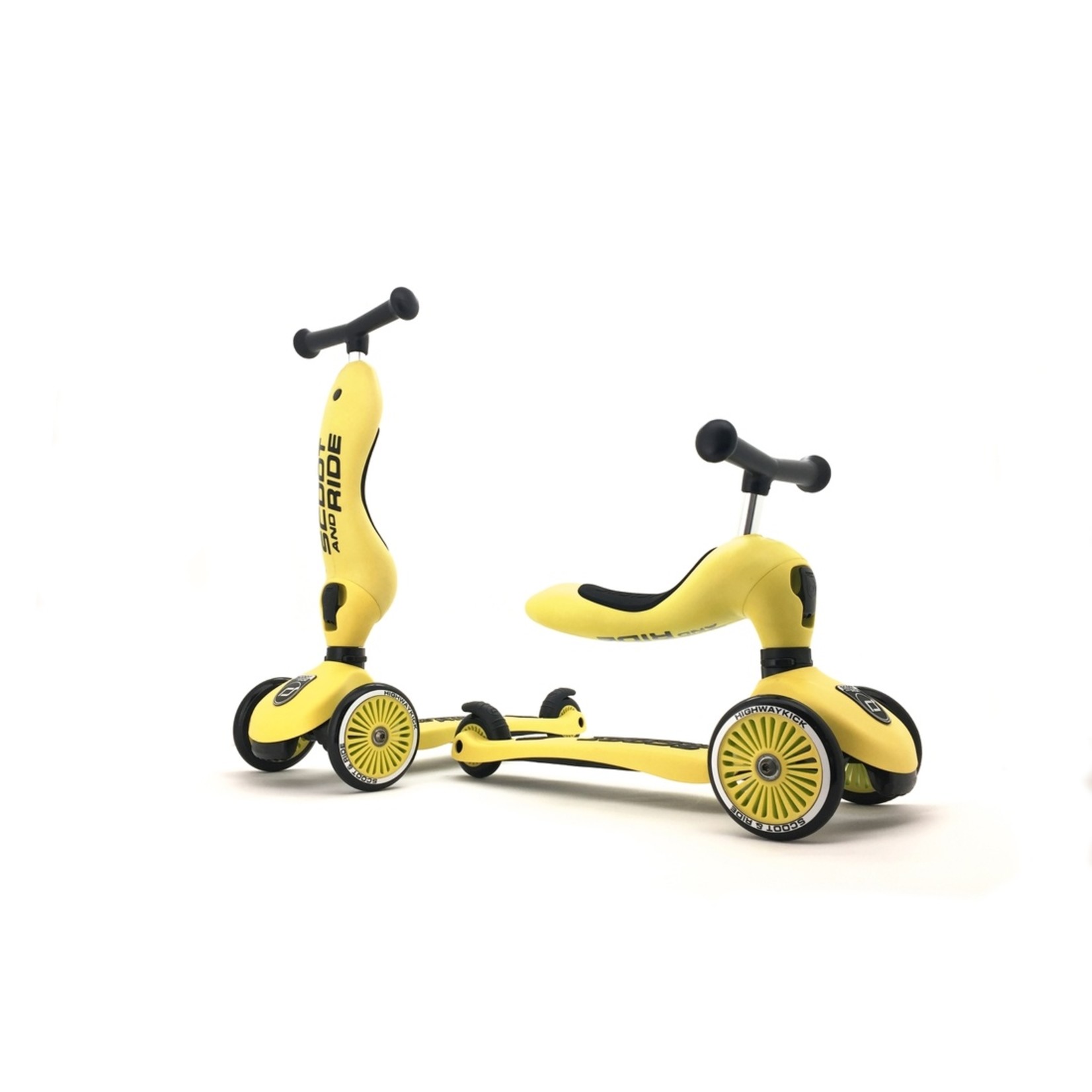 scoot and ride lemon 2-in-1 scooter