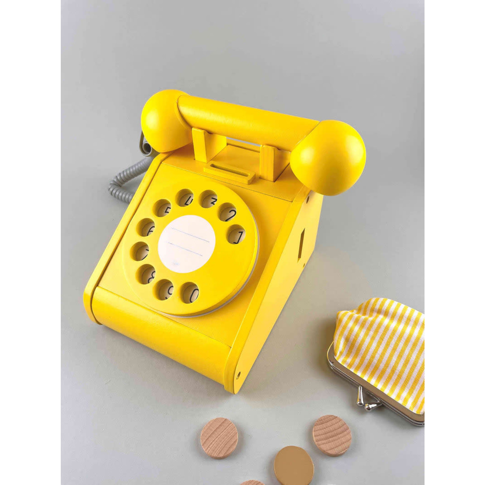 kiko + gg yellow retro play phone