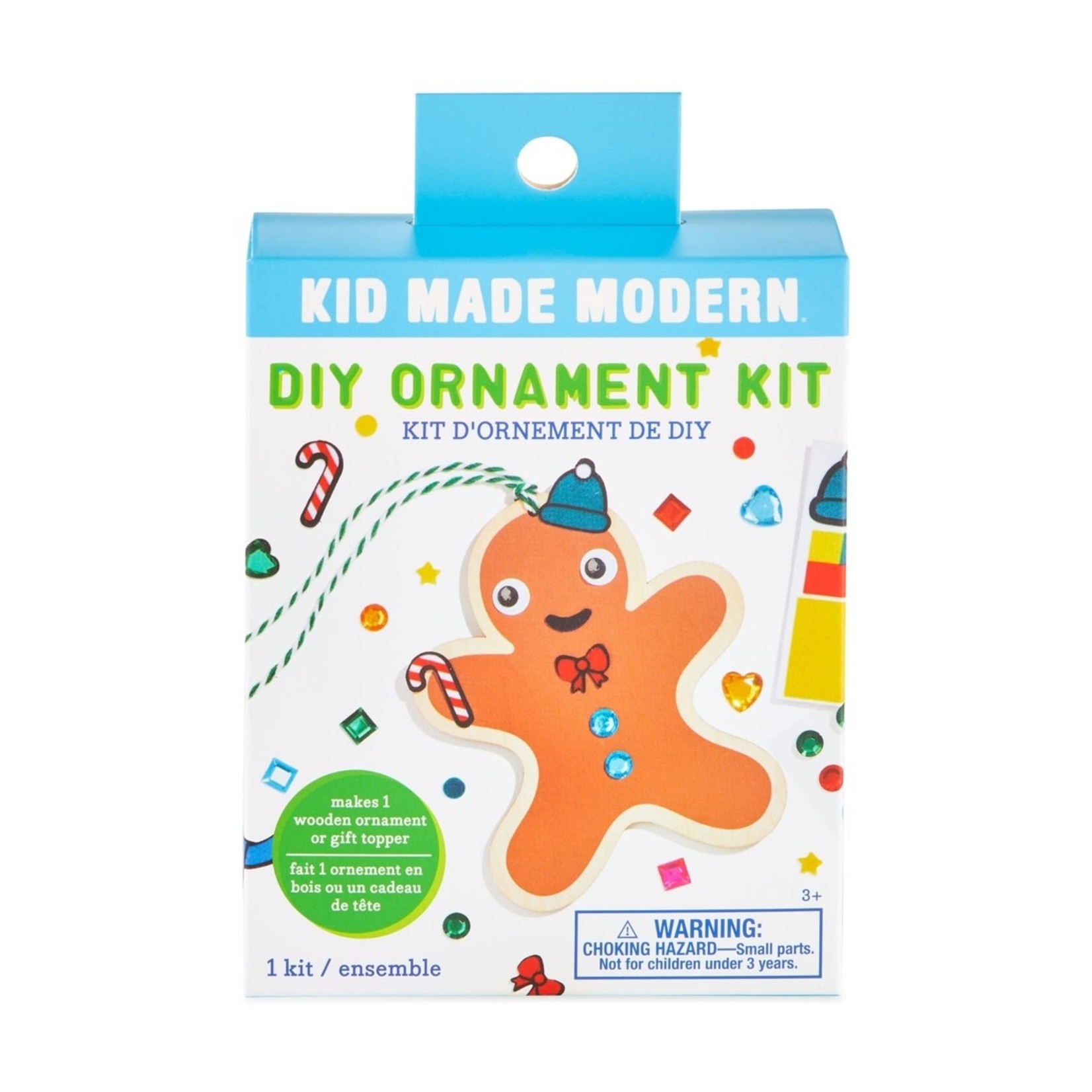 Kid Made Modern gingerbread ornament kit