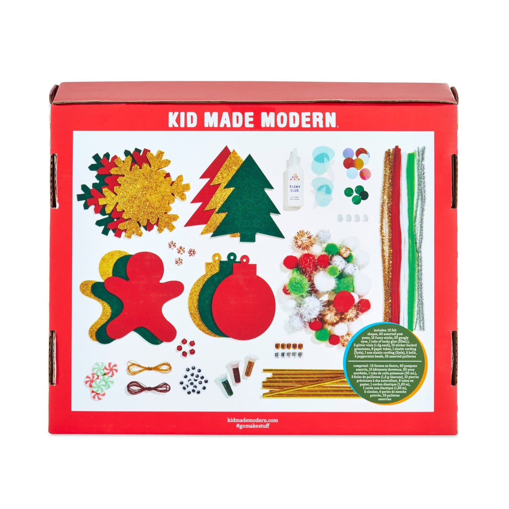 Kid Made Modern christmas craft kit