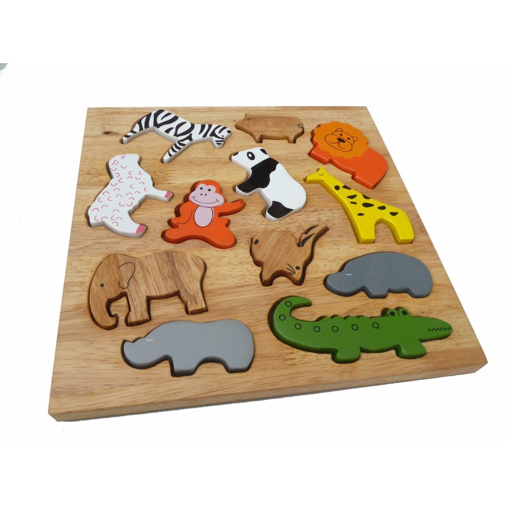 q toys animal play set and puzzle