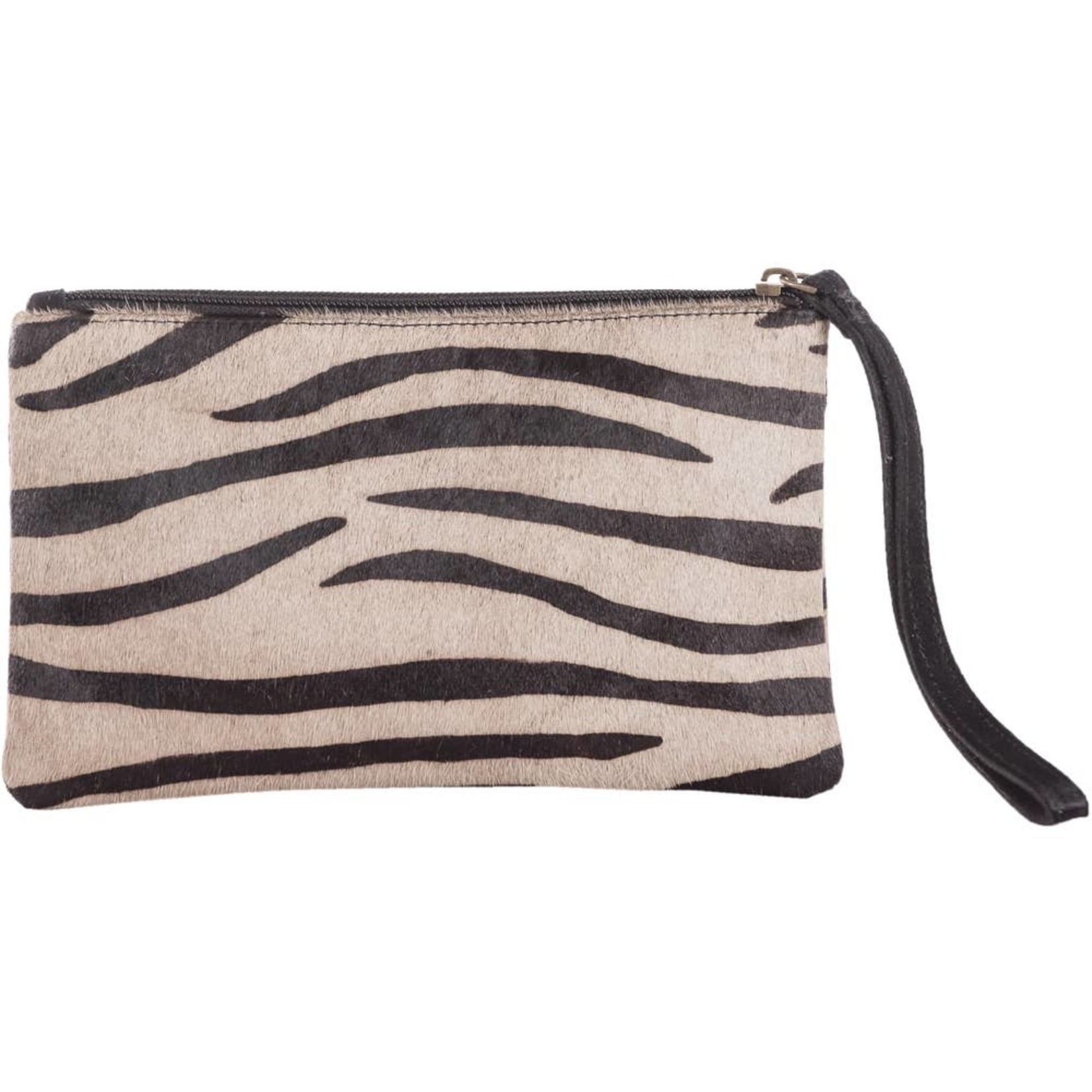 katydid tiger stripe wristlet