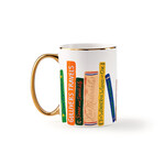 rifle paper co. book club porcelain mug
