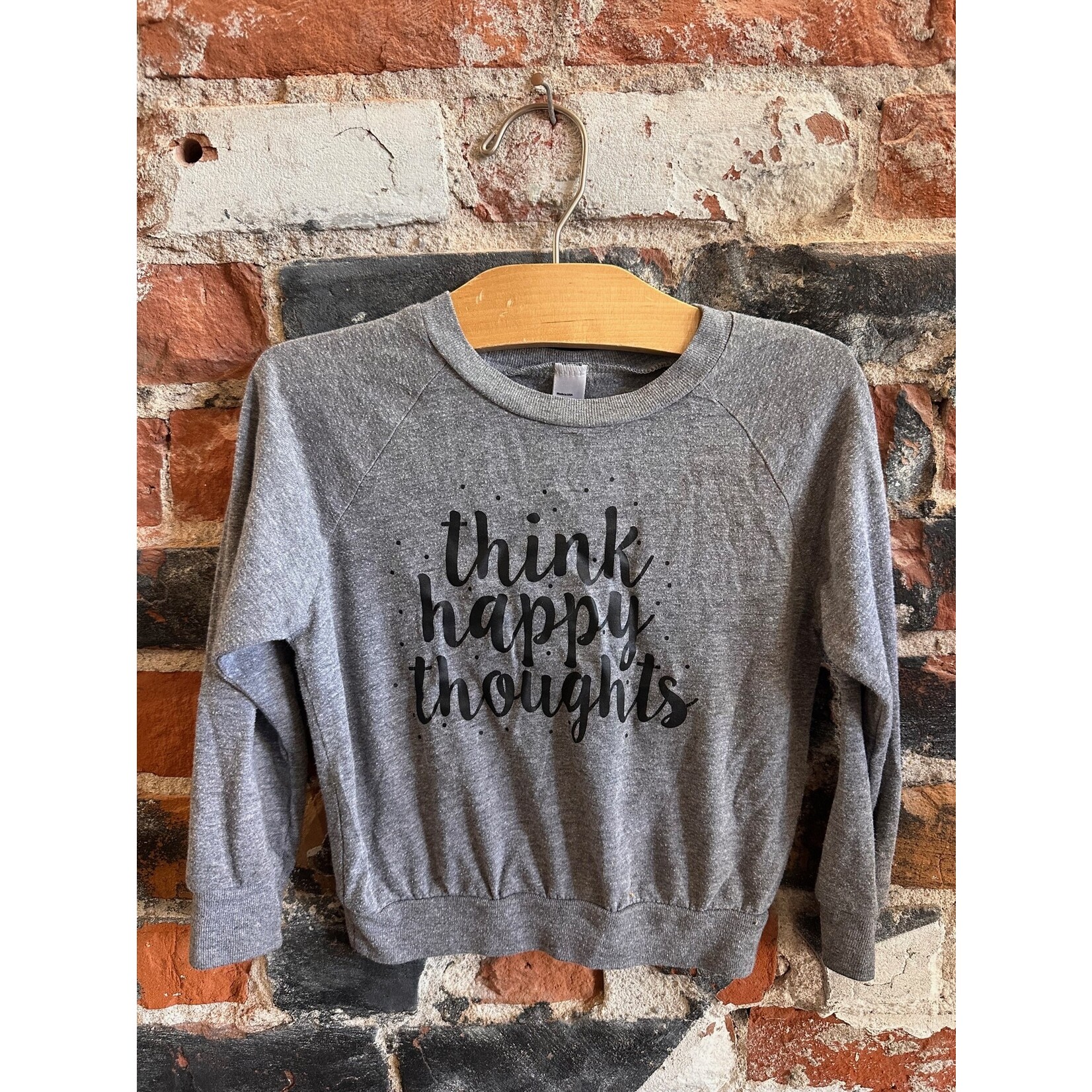 whistle & flute whistle & flute happy thoughts sweatshirt - 2 yr