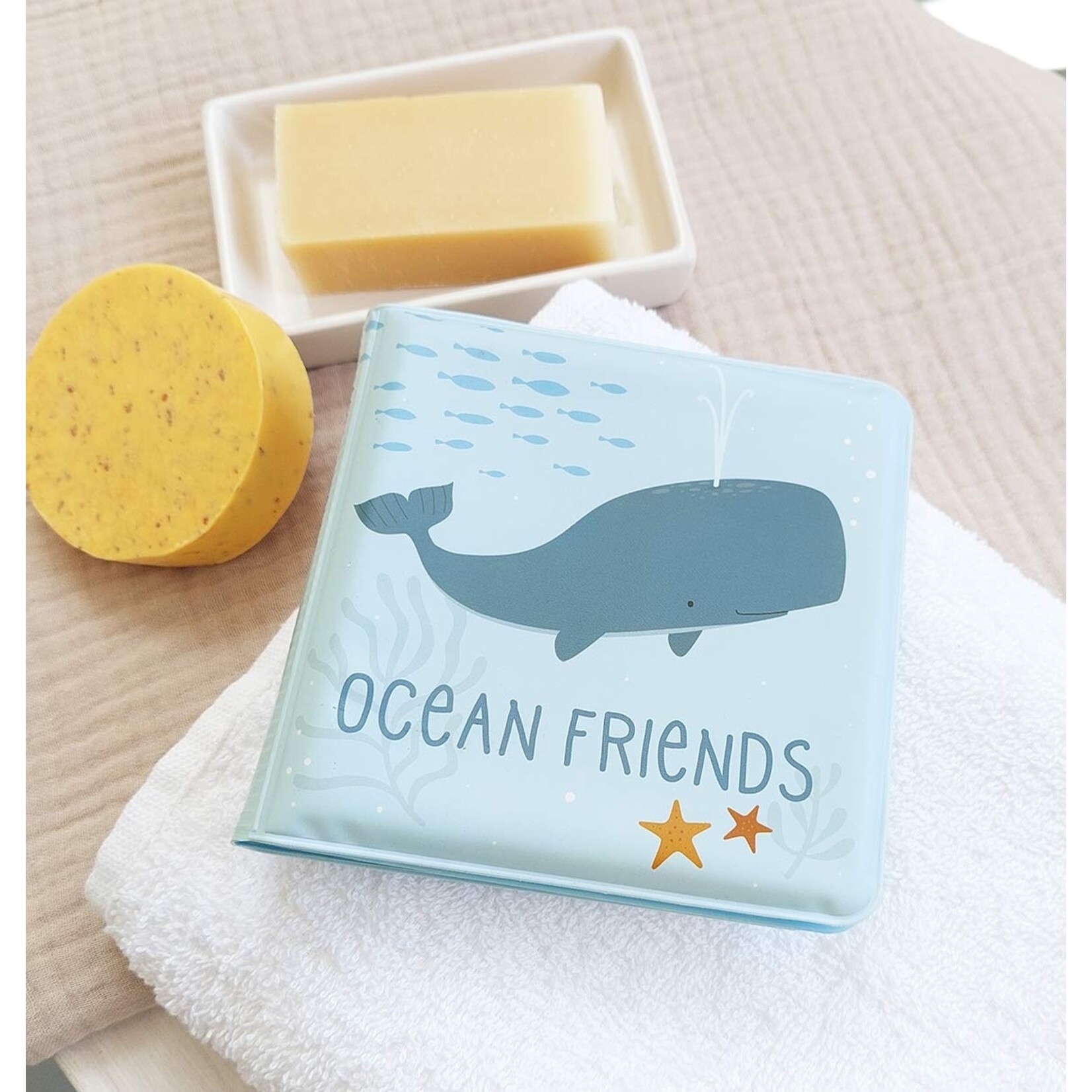 a lovely little company ocean friends bath book