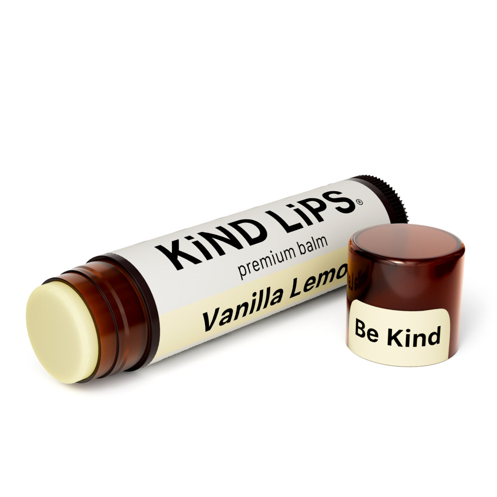 kind lips vanilla lemon lip balm
