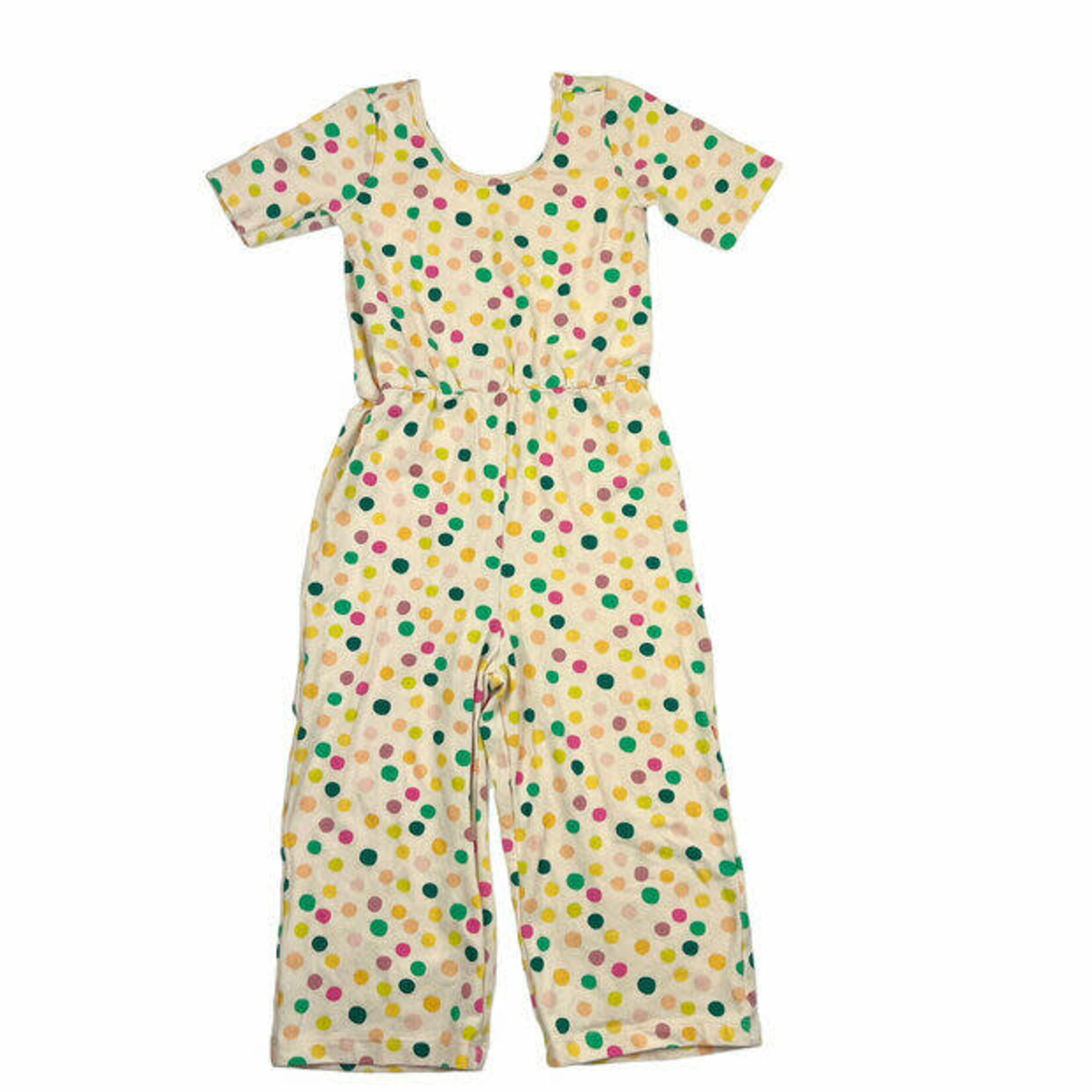 alice & ames cream dot romper