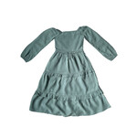 baby sprouts pine maxi ruffle dress
