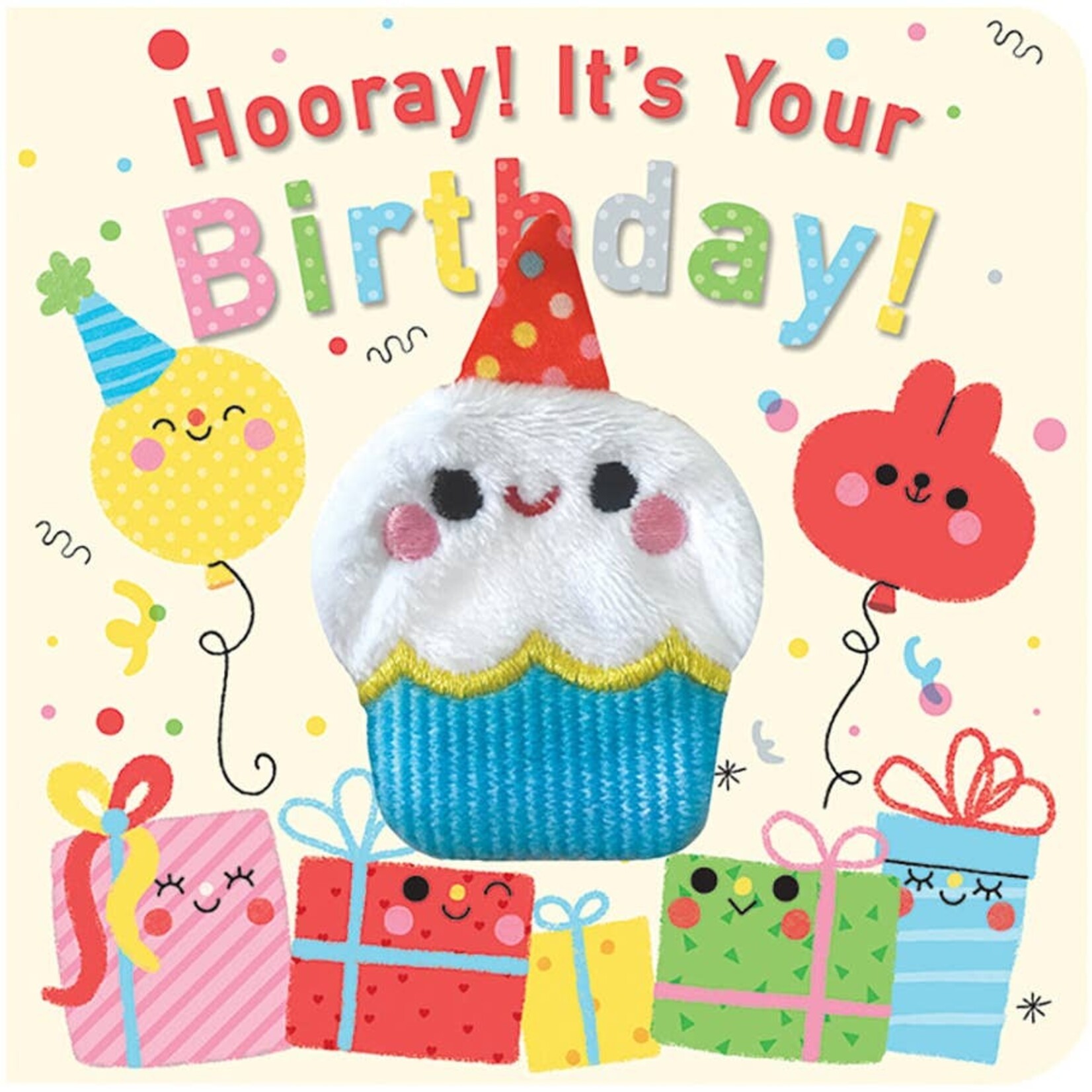 hooray! it's your birthday! (finger puppet book)