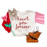 holland ave clothing heart you forever sweatshirt