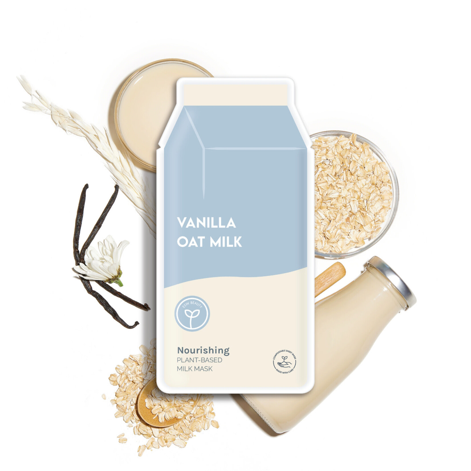esw beauty vanilla oat nourishing face mask