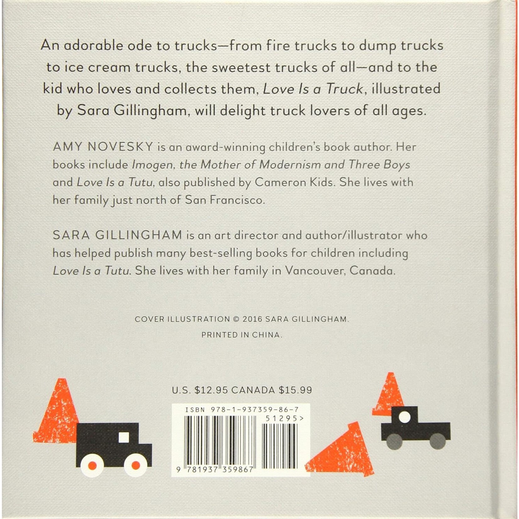 books love is a truck