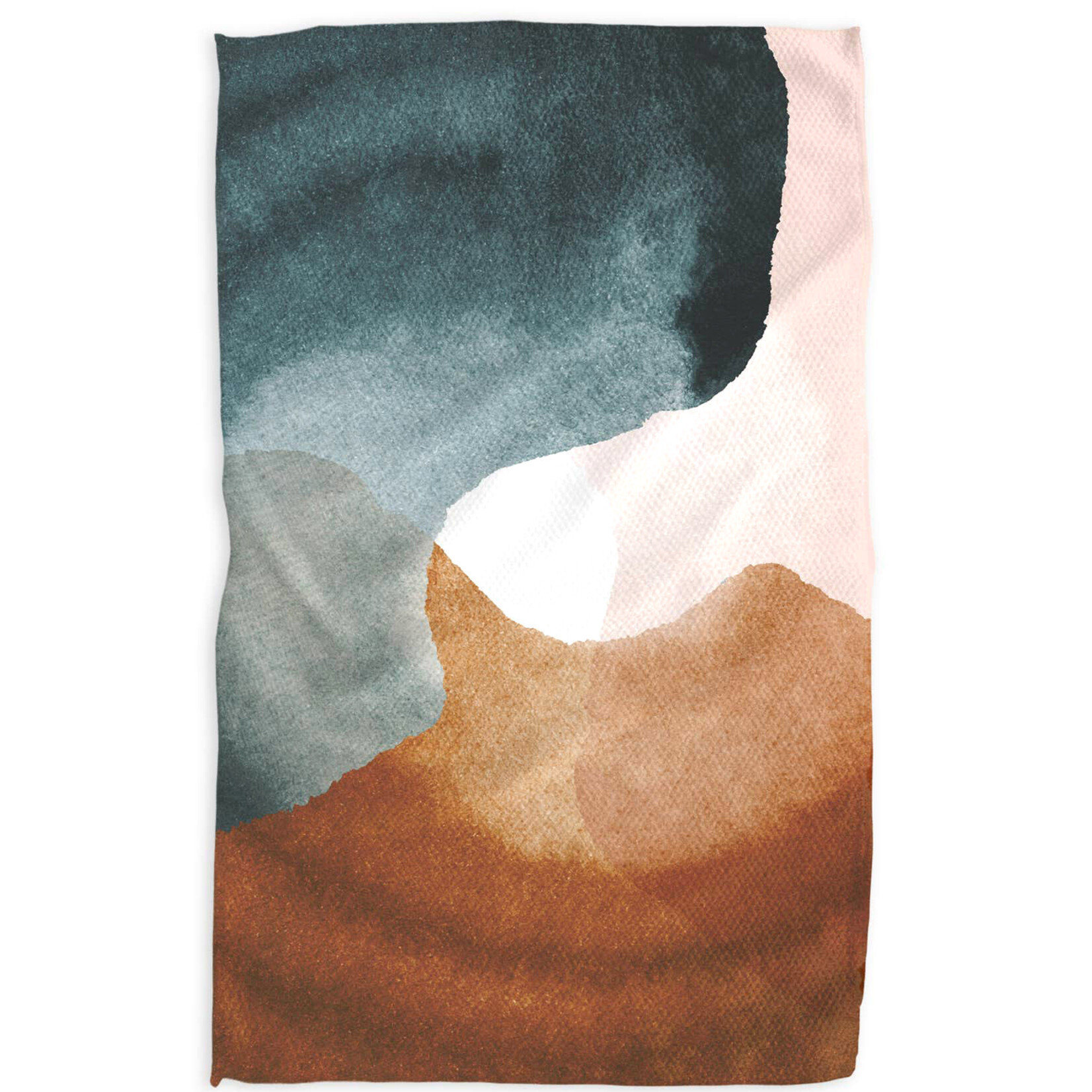 geometry centered GEOMETRY tea towel
