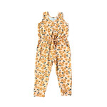 baby sprouts gold floral tank romper