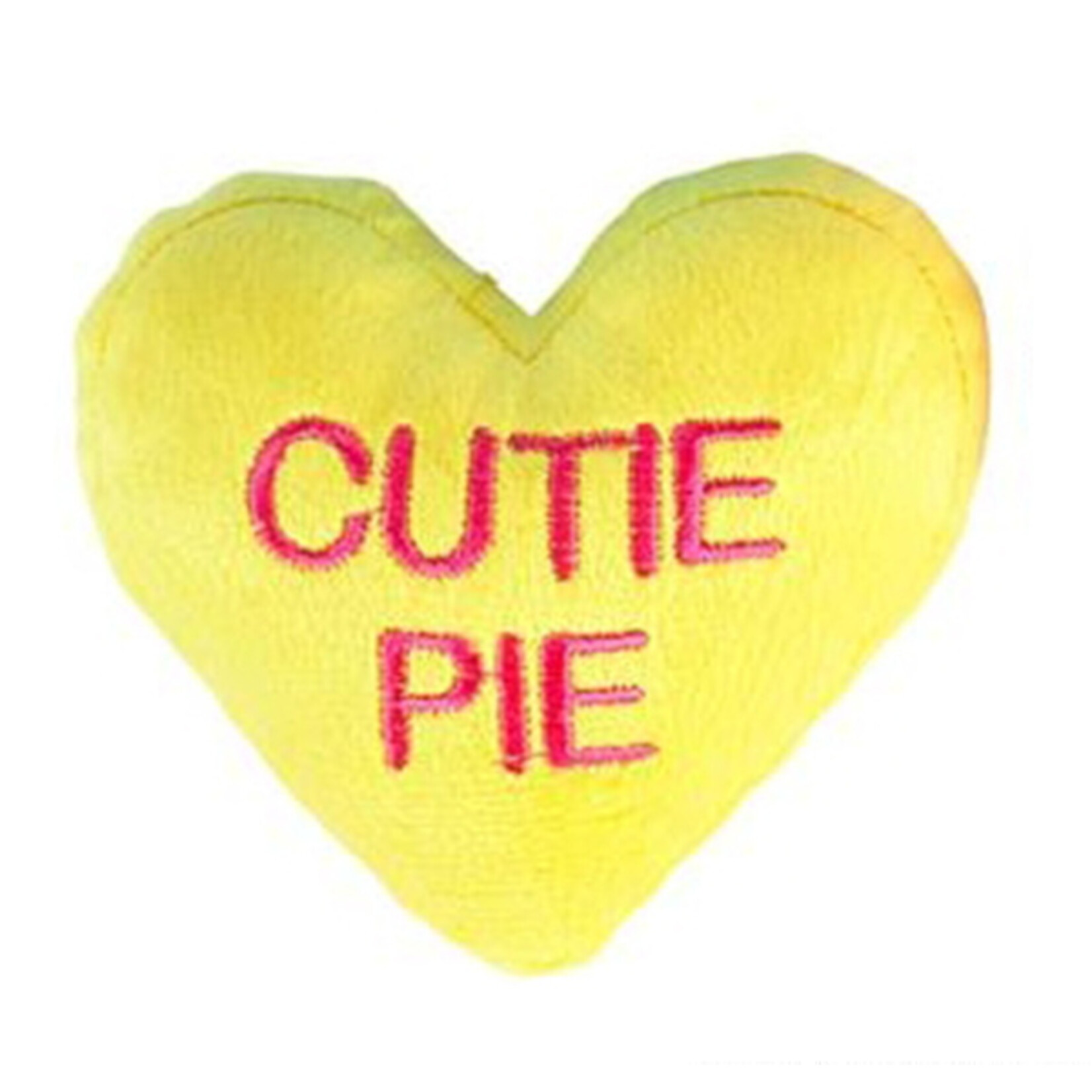 plush conversation hearts