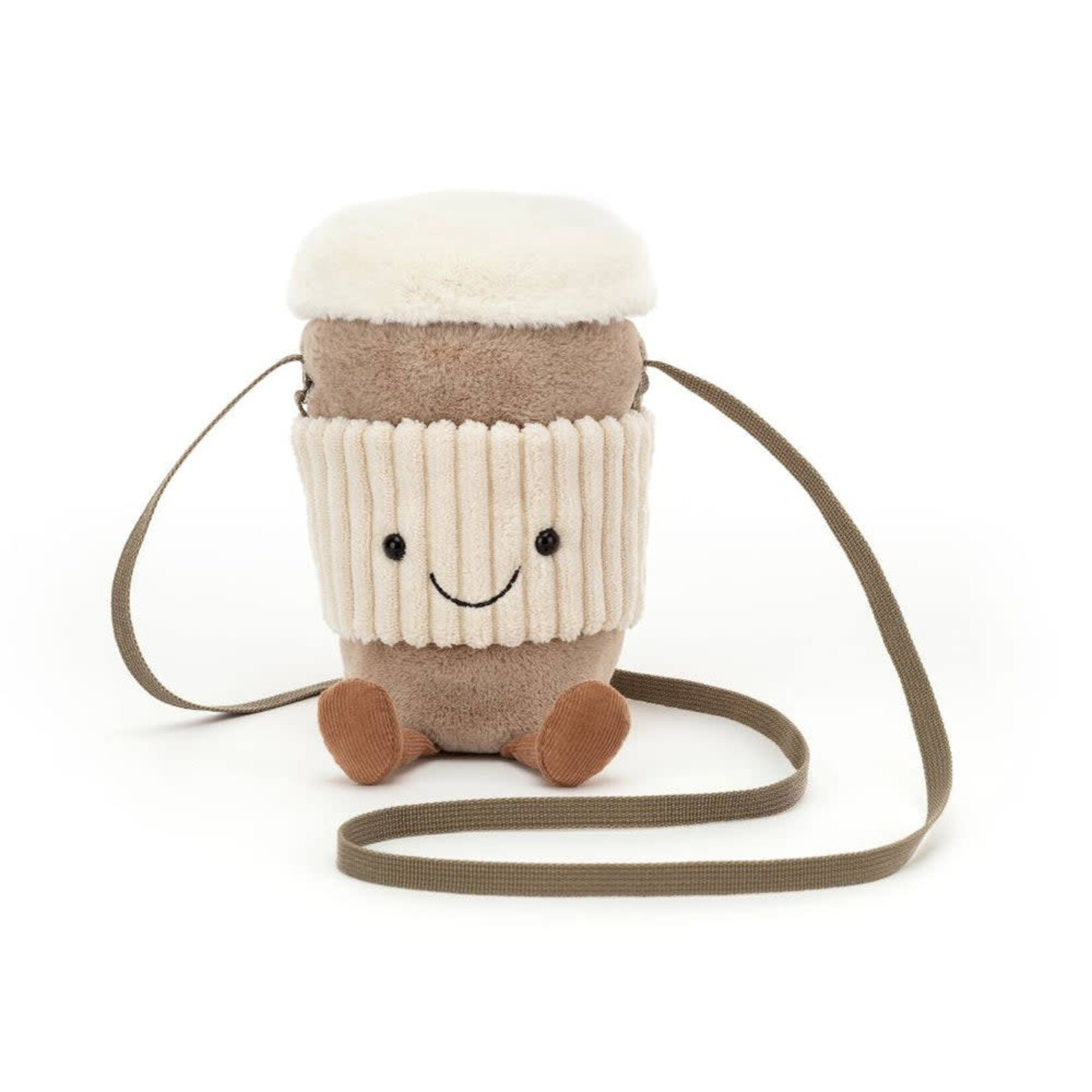 JellyCat amusable coffee-to-go purse