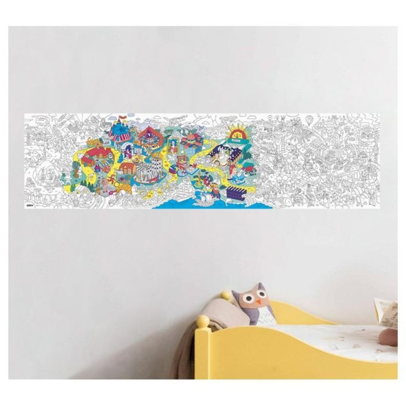 omy HISTORY giant coloring frieze