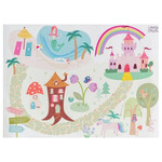 camp castle unicorn & mermaid mini play mat