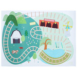 camp castle railroad mini play mat