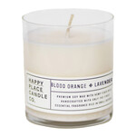 happy place candle co. blood orange + lavender candle