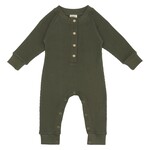 kid wild forest waffle playsuit