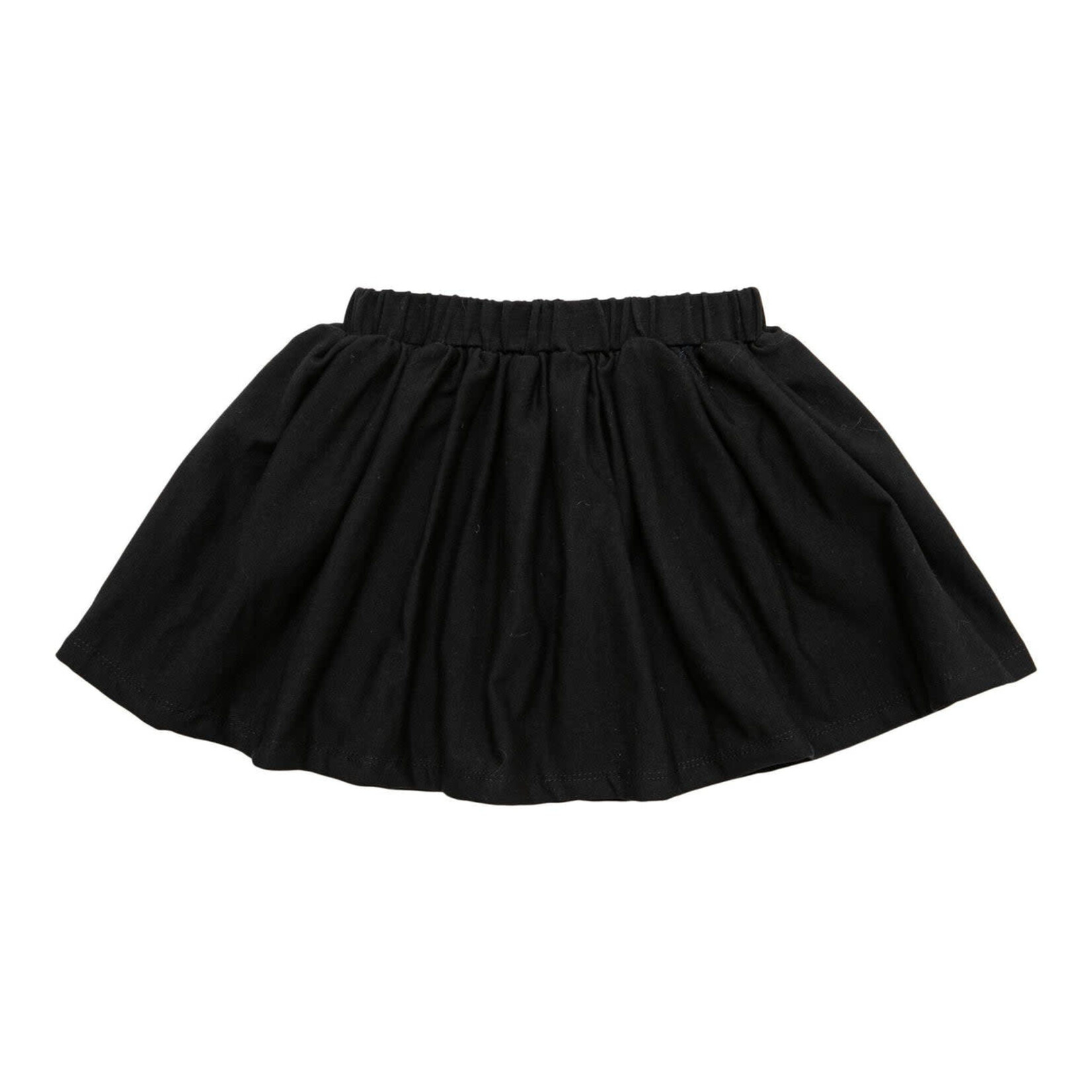 mila & rose black twirl skirt