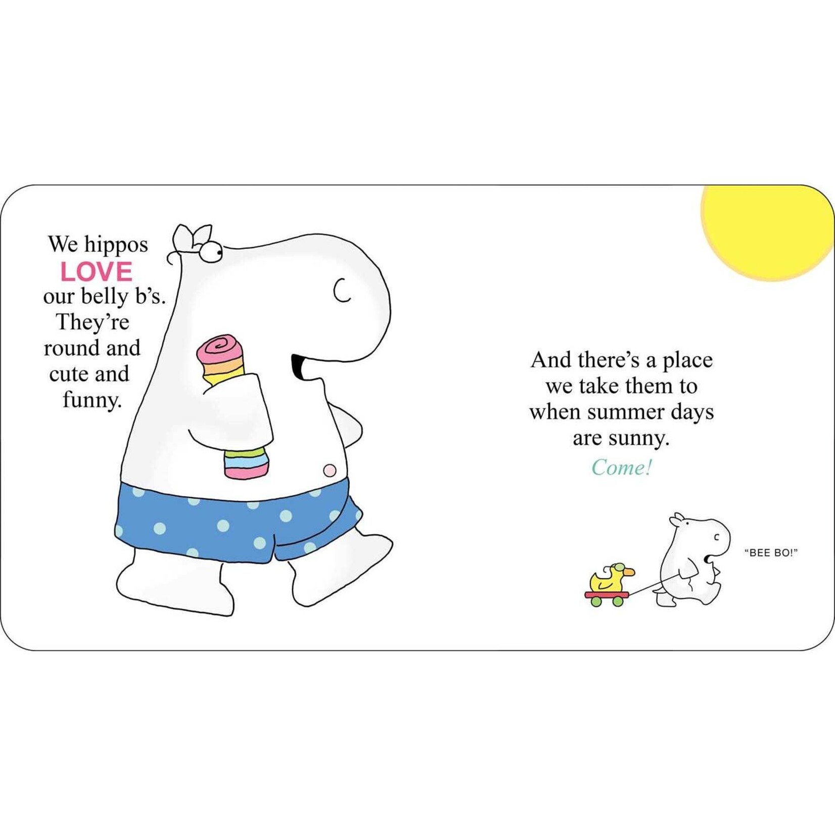 belly button book!