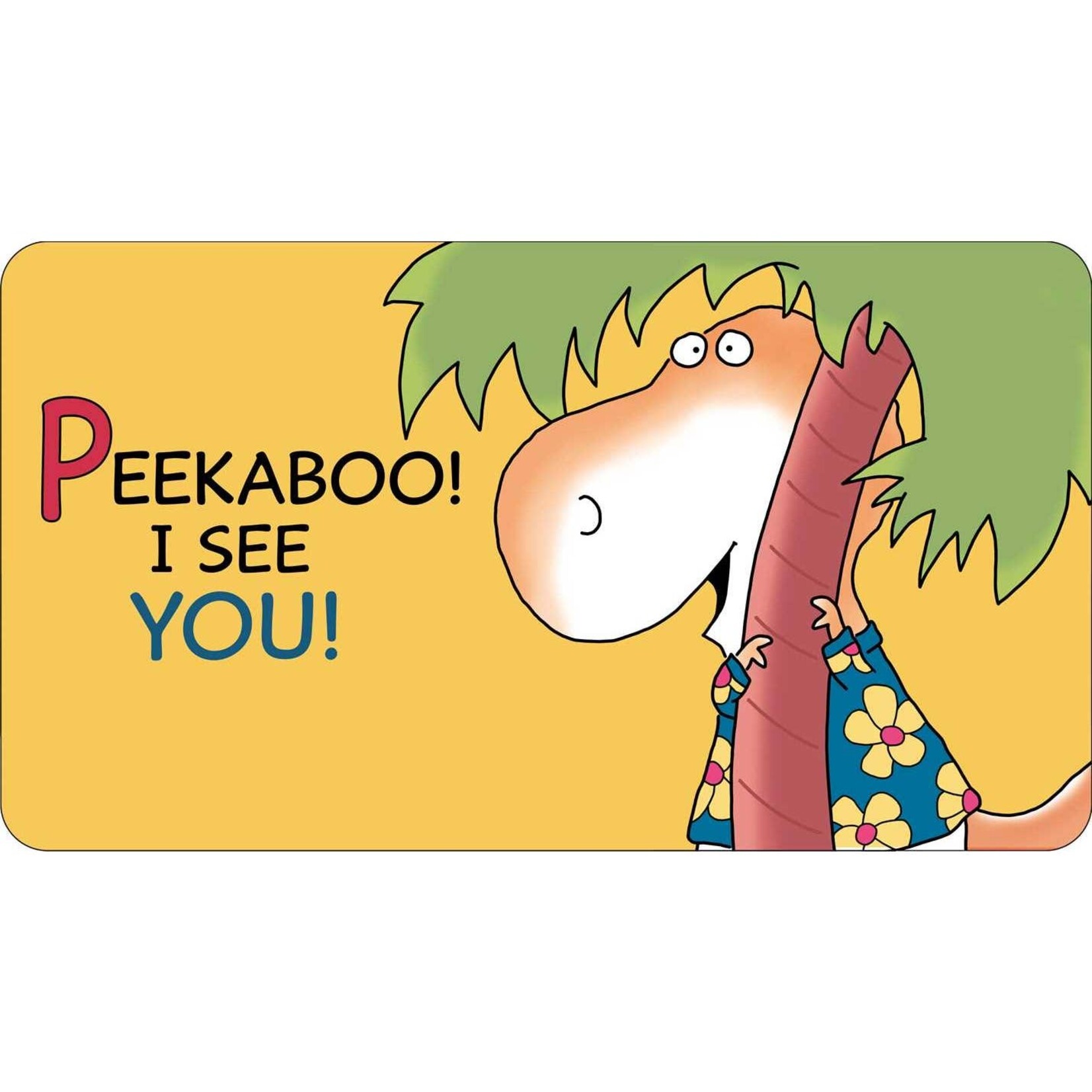 peekaboo rex!