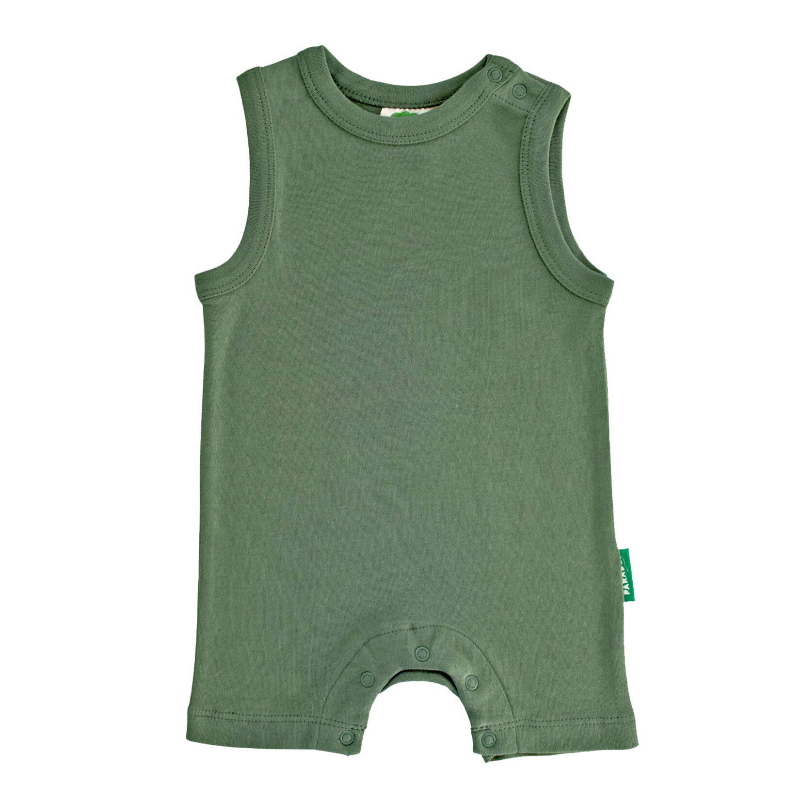 parade organics green tank romper