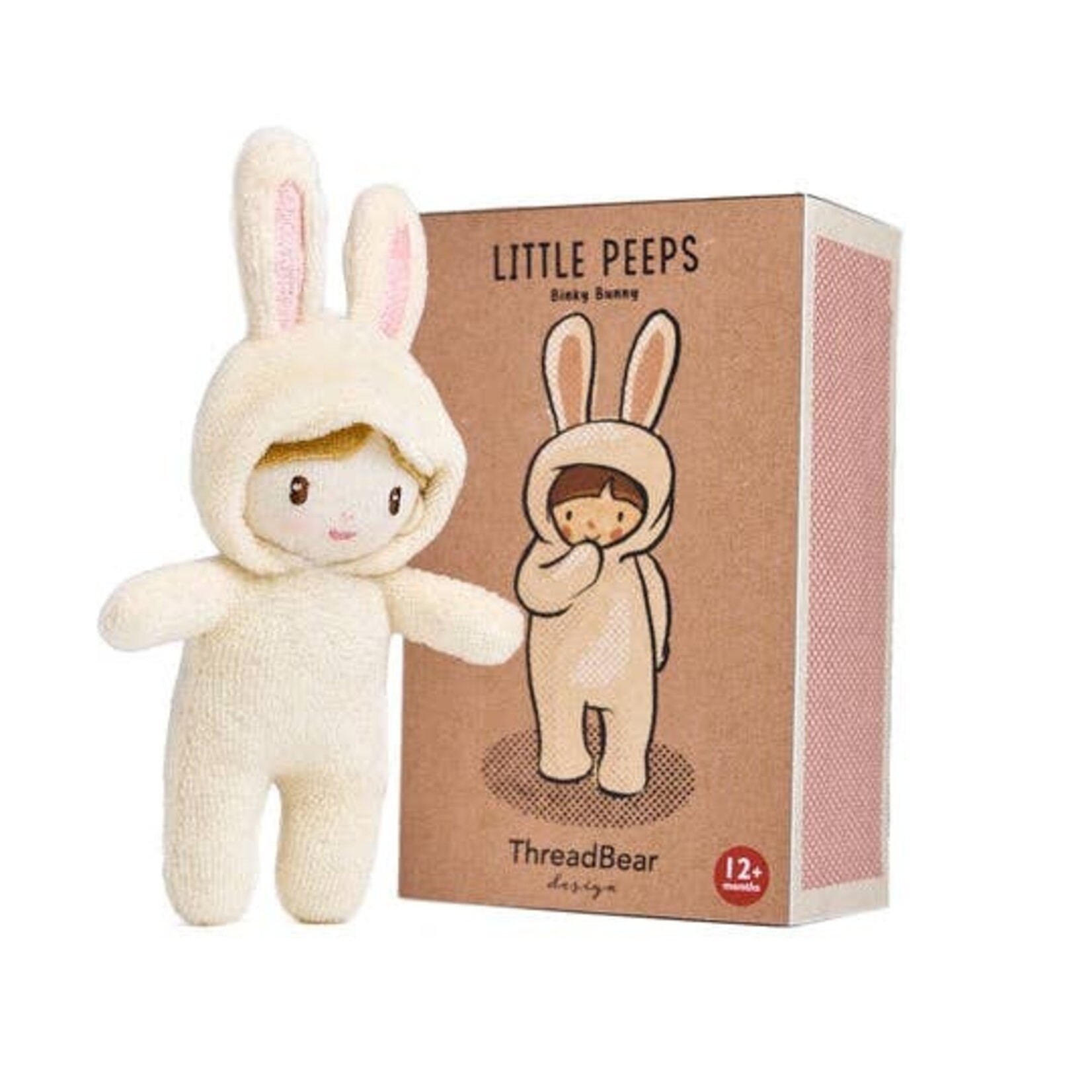 threadbear design little peeps binky bunny