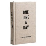 chronical books one line a day journal