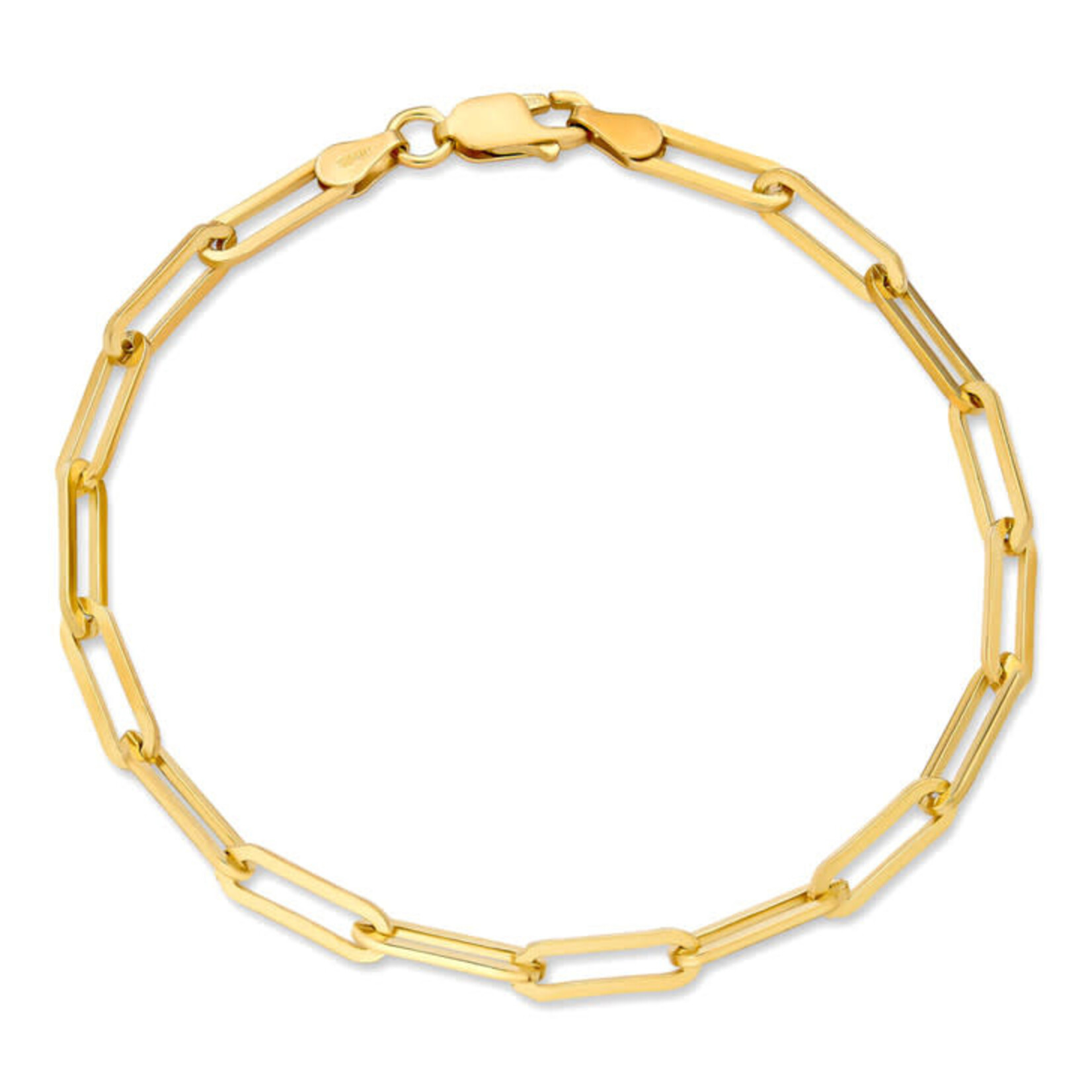 charm bar 6" paperclip bracelet