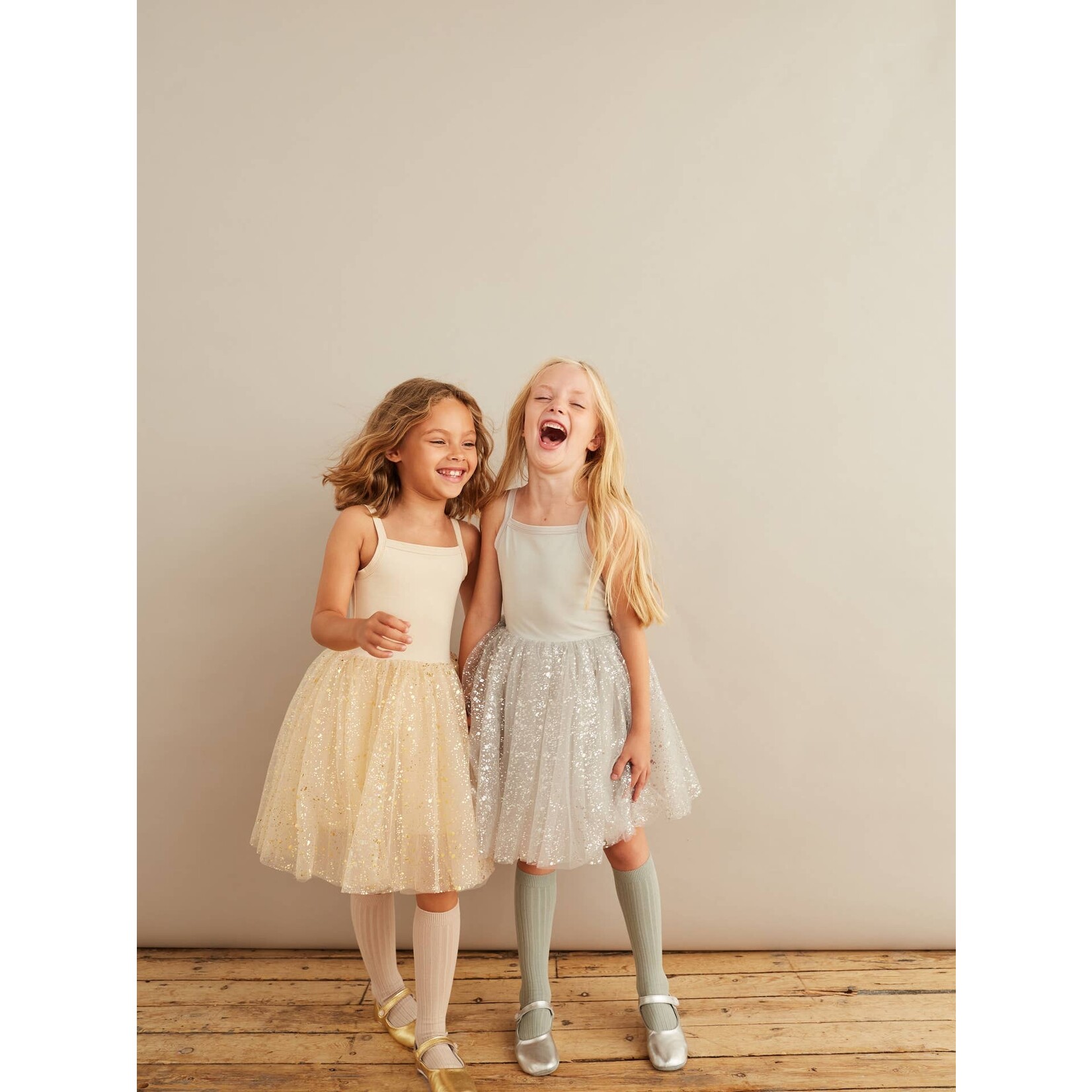 bob & blossom gold sparkle dress