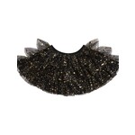 bob & blossom black & gold sparkle cape