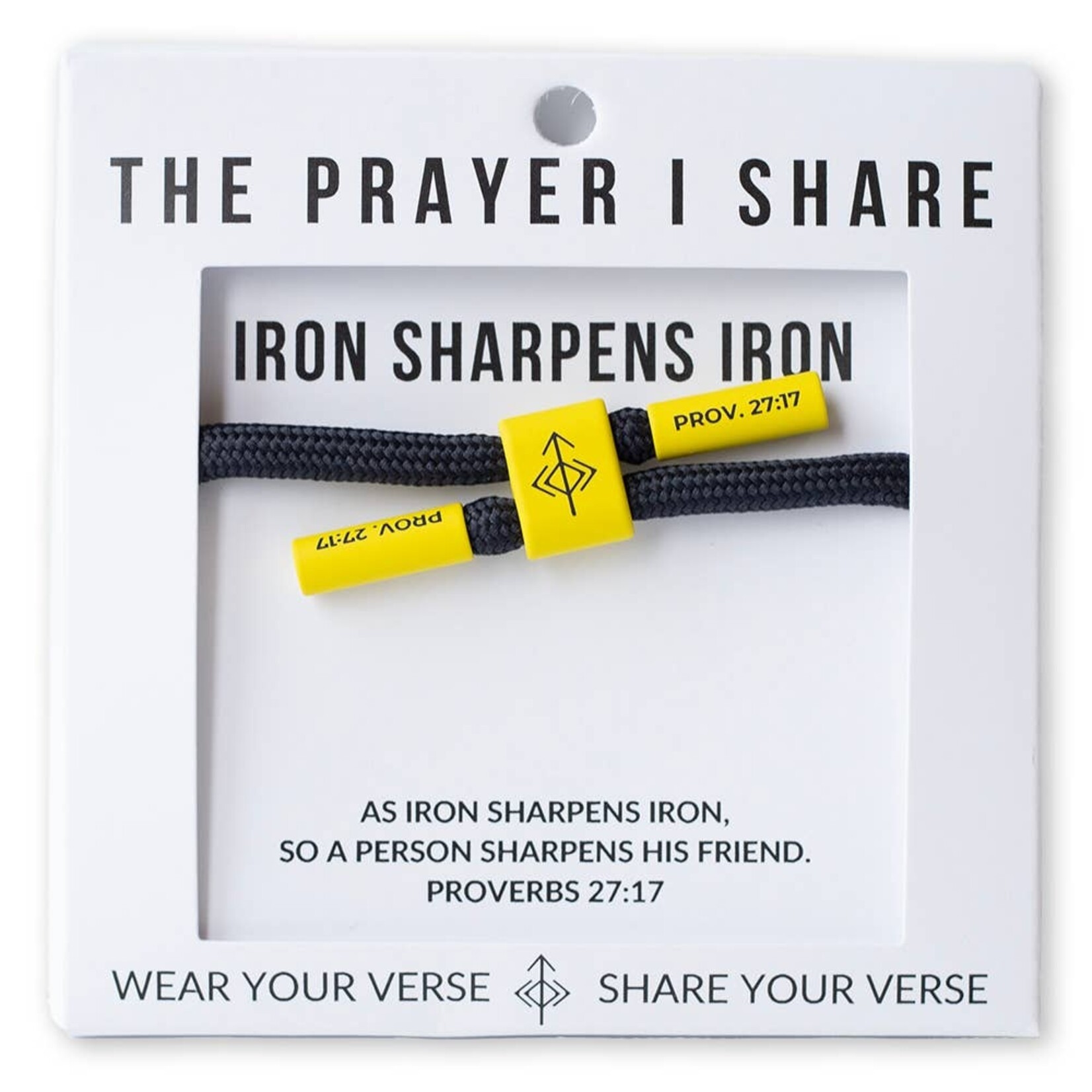the prayer i share iron sharpens iron
