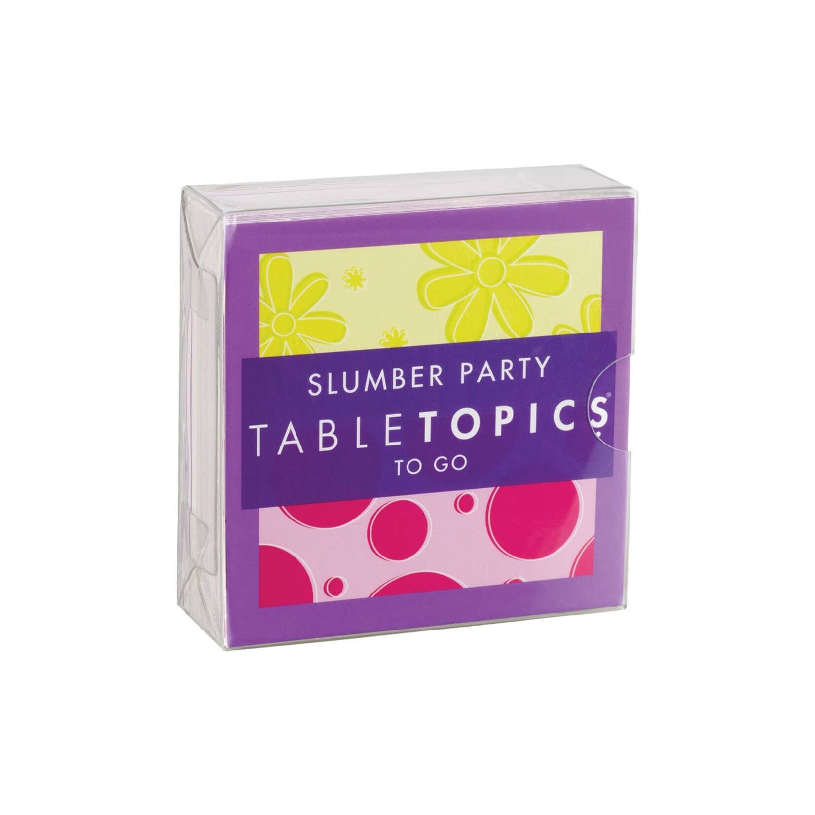 table topics slumber party travel table topics