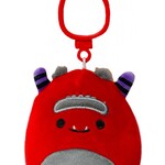 squishmallows jeb the monster backpack clip