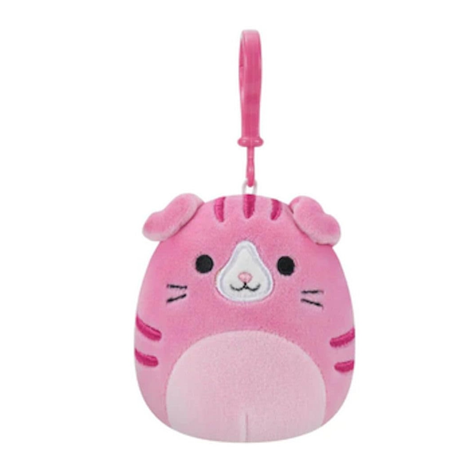squishmallows geraldine the cat backpack clip