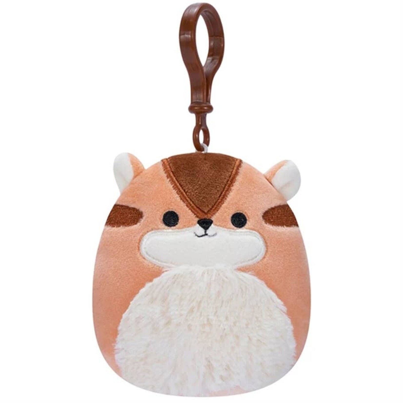squishmallows melzie the chipmunk backpack clip