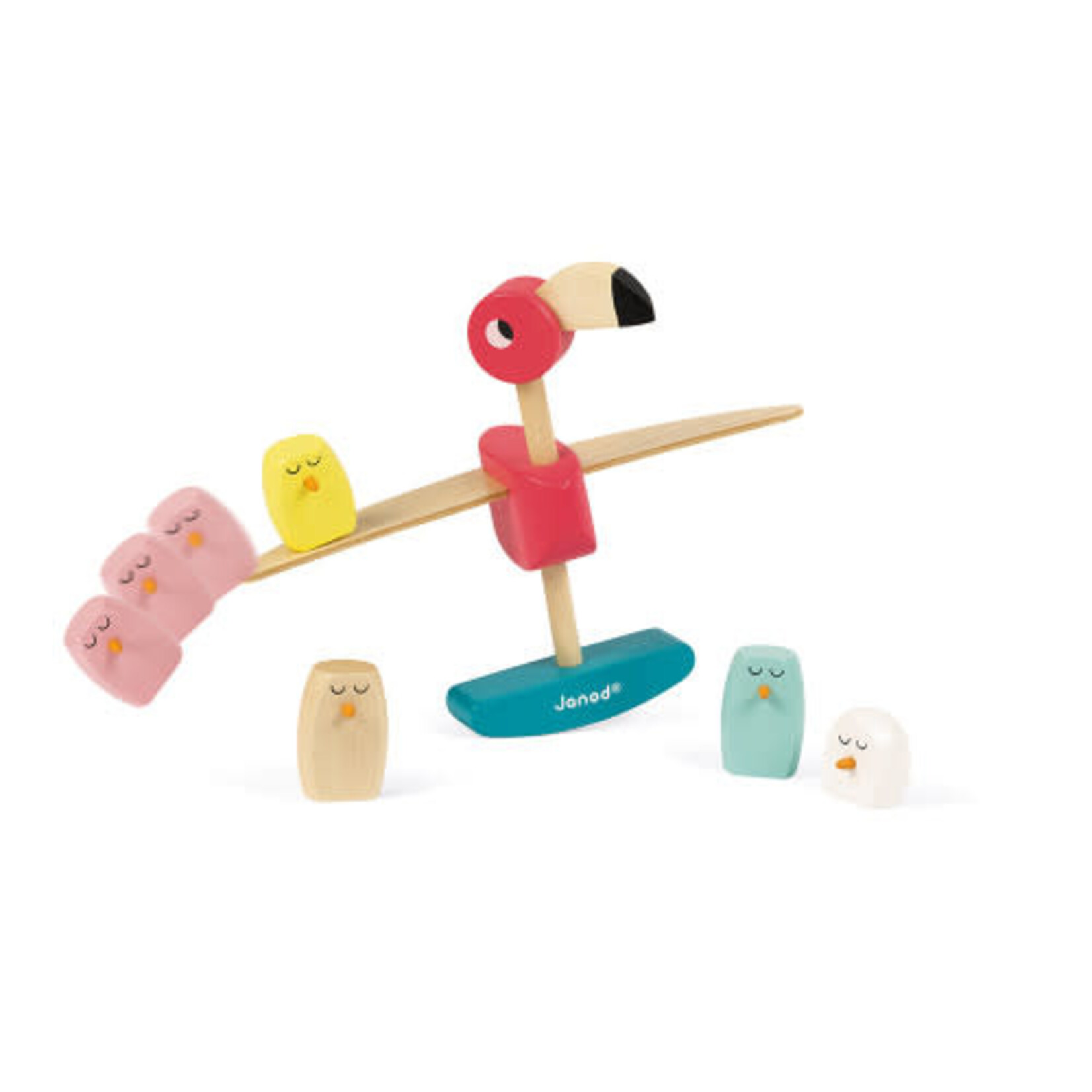 janod balancing flamingos